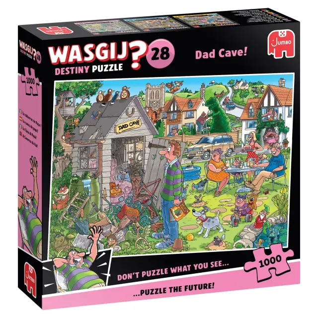 Wasgij - Destiny 28 Dad Cave! (1000 pieces) - Toys