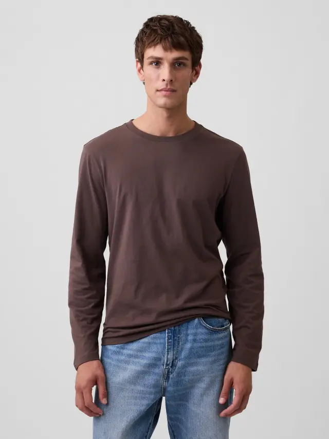 Ανδρική Μπλούζα Everyday Soft Crewneck Woodsy brown