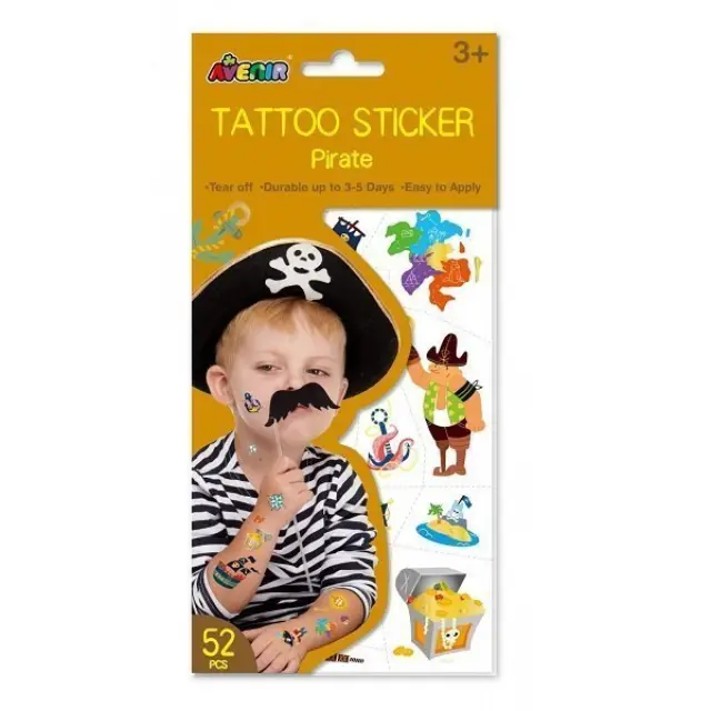 Avenir Tattoo Stickers Αυτοκόλλητα - Πειρατής