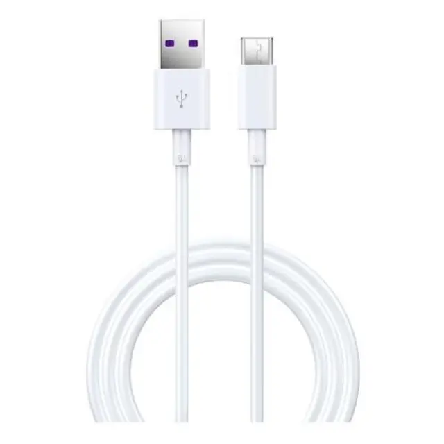 Καλώδιο Σύνδεσης USB 2.0 Devia EC306 Supercharge USB A σε USB C 25W 1.5m Shark Λευκό N60073