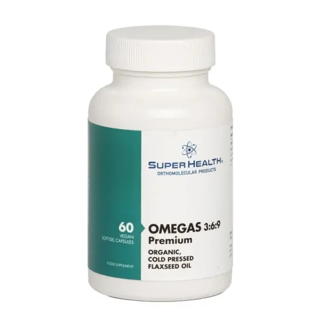 Super Health Premium Omegas 3:6:9 Συμπλήρωμα Διατροφής, 60caps