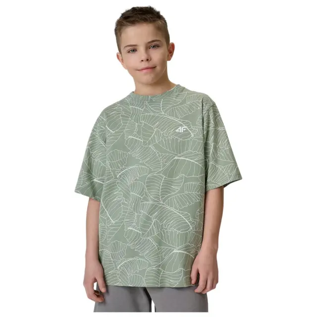 4F T-shirt Mint 4FJWSS26TTSHM3285-47S - 164