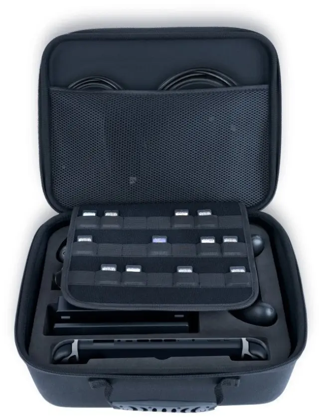Nacon Storage Case Θήκη Μεταφοράς για Nintendo Switch 2 με Χώρο για Κονσόλα, Χειριστήρια + Παιχνίδια – Μαύρη 3