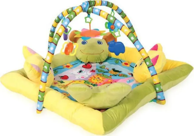 LORELLI Γυμναστήριο Δραστηριοτήτων Plush Play Πολύχρωμο για Νεογέννητα 3