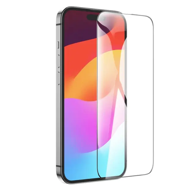 Tempered Glass Hoco Premium Series G14 0.33mm HD Full Screen Large Arc Edges Protection HD 3D για Apple iPhone 15 Pro Σετ 10 τμχ Fresh Secrets