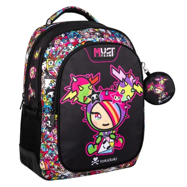 Τσάντα Πλάτης με 3 Θήκες Tokidoki Cactus / 470318 (Must)