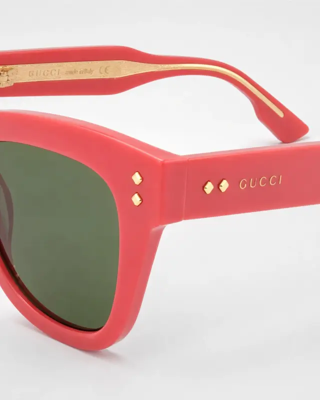 Gucci GG1082S 004 Γυναικεία Γυαλιά Ηλίου Coral Square Cat-Eye - 52-M 2