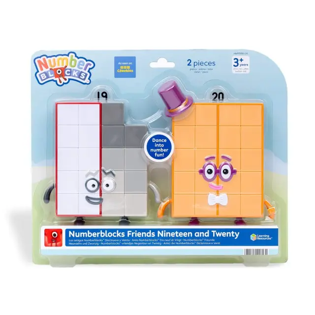 Learning Resources Numberblocks Αριθμοκυβάκια Χαρακτήρες 19 και 20 (3+ ετών) HM97858-UK