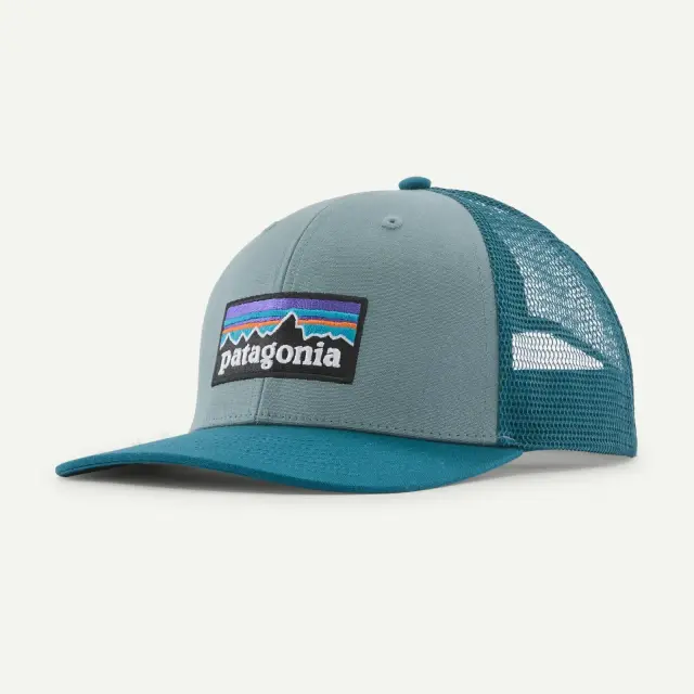 Patagonia P-6 Logo Trucker Hat Blue Sage Καπέλο - One size