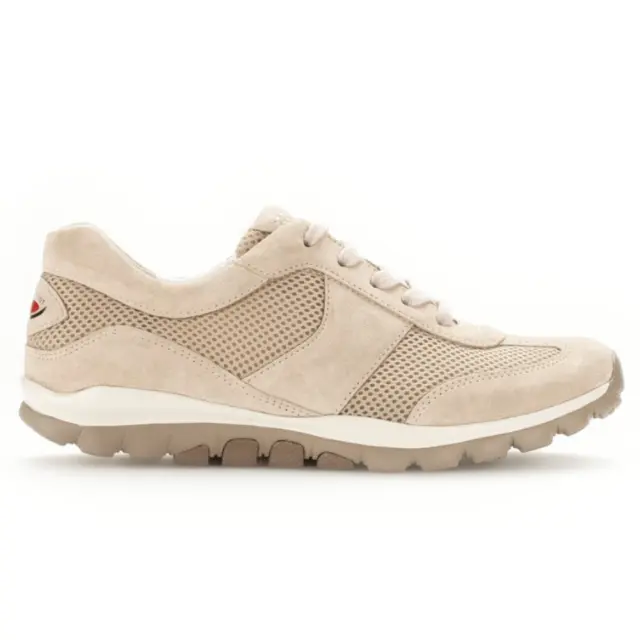 Gabor Sneakers Γυναικείο ύφασμα/δέρμα Nubuck Μπεζ GAB/66966 23-OASI