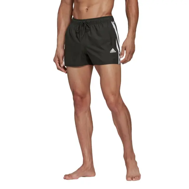 Αdidas Performance 3-Stripes CLX Ανδρικό Μαγιό Σορτς FJ3371 Μαύρο - XL