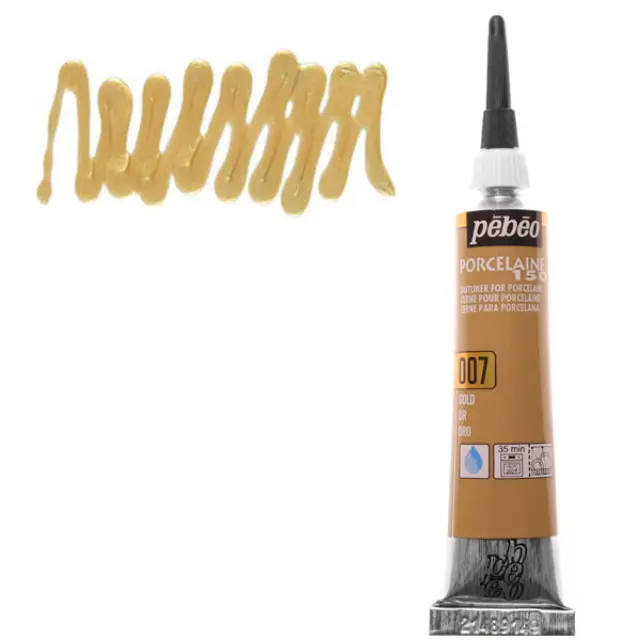 Pebeo Περίγραμμα Porcelaine 150 - 007 Gold - 20ml