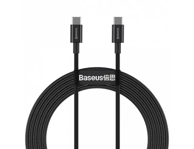 Καλώδιο BASEUS cable Type C to Type C PD100W Power CATYS-B01 1 meter black 2