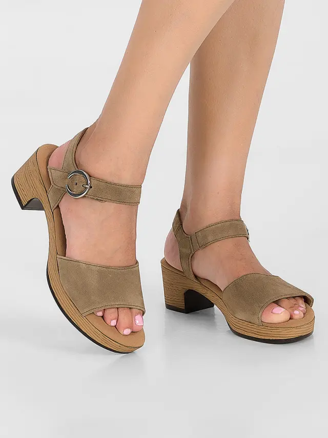 Gabor Πέδιλα Γυναικείο δέρμα Nubuck Μπεζ GAB/22721N 34-SESAMO 2