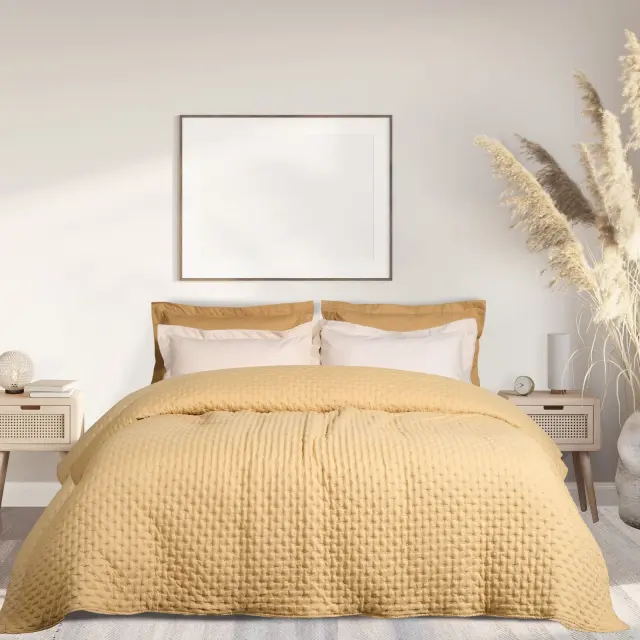 Κουβερλί Μονό 160x240 Ώχρα 9631 Das Home
