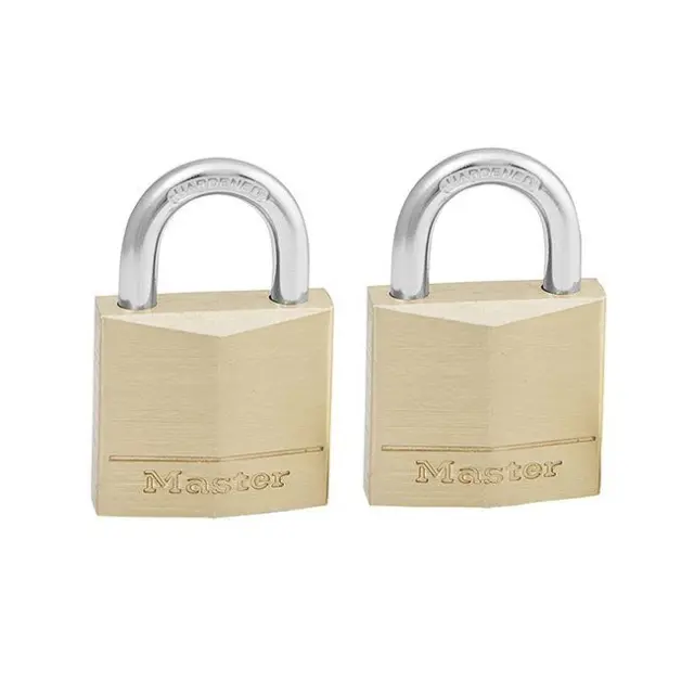 Master Lock 130EURQNOP - Σετ 4 Λουκέτα Μπρούτζινα 30mm με Ίδιο Κλειδί 2