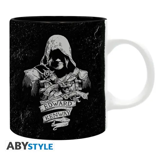 Κούπα κεραμική ASSASSIN S CREED - Mug - 320 ml - Edward Kenway & Crest - subli ABYMUGA720