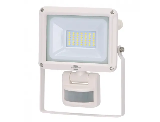 Προβολέας LED Brennenstuhl JARO 3060WP 1171260242 με ανιχνευτή κίνησης, ισχύ 20W, 2300 Lumen, IP65 και διαστάσεις 15x5x18.3cm - White1171260242 2