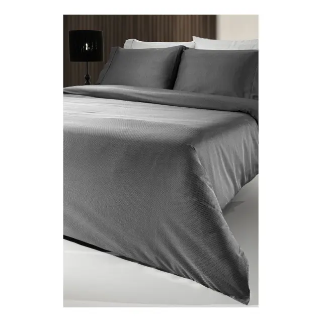 Σεντόνι Ημίδιπλο με Λάστιχο Guy Laroche Minimal Black & White 120x200+35 2