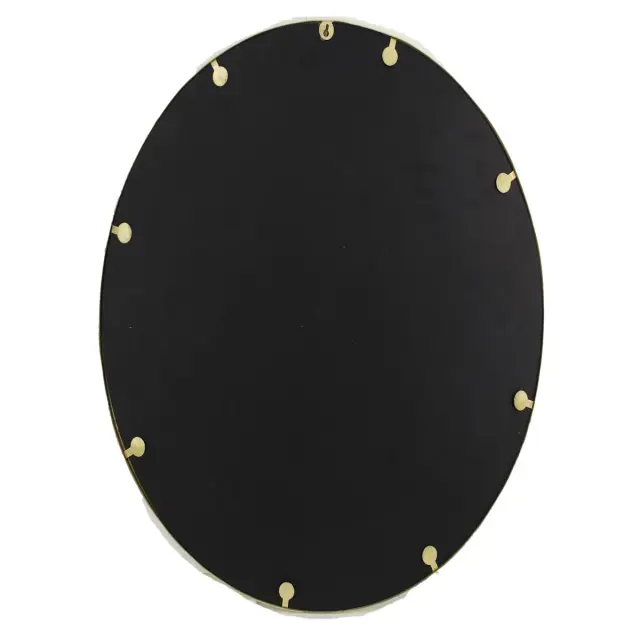 Καθρέπτης Χρυσό Μέταλλο 80x2.5x80cm 2
