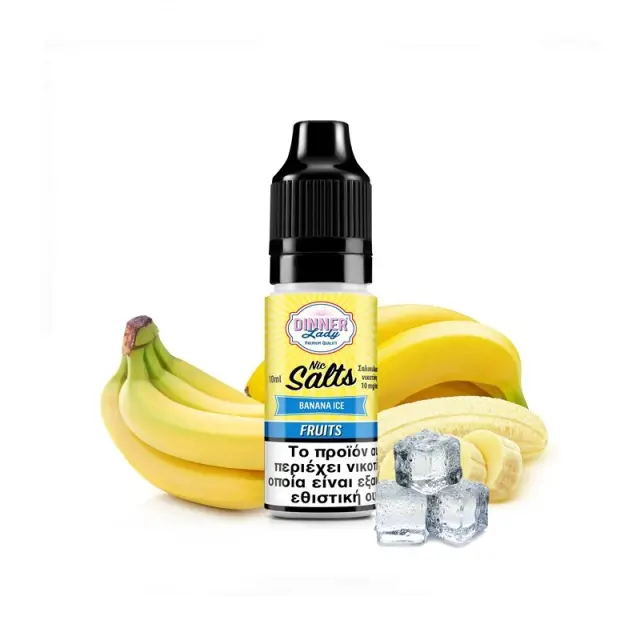 Dinner Lady Salt Banana Ice 10ml 20mg