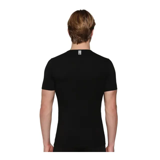 Bikkembergs Ανδρικό Φανελάκι Essential - Διπλό Πακέτο, Χρώμα Μαύρο 3
