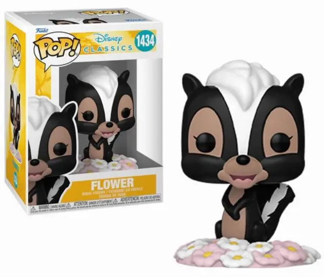 Funko Pop! Disney: Bambi 80th Anniversary - Flower #1434 Vinyl Figure
