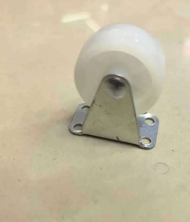 Ρόδα επίπλων σταθερή - 1.25" - 1 τεμάχιo - PP - 228748 2