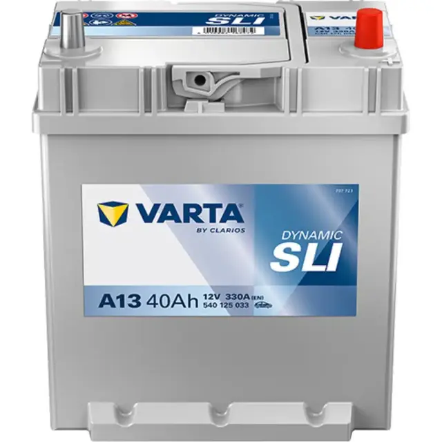 VARTA BLUELINE ΔΕΞ. ΜΠΑΤΑΡΙΕΣ A13 ( με πατούρα ) (40Ah/330A) 187x140x227mm