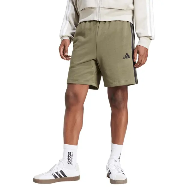 adidas Sportswear Men's 3Stripes French Terry Shorts Λαδί JE6416 (adidas Sportswear)