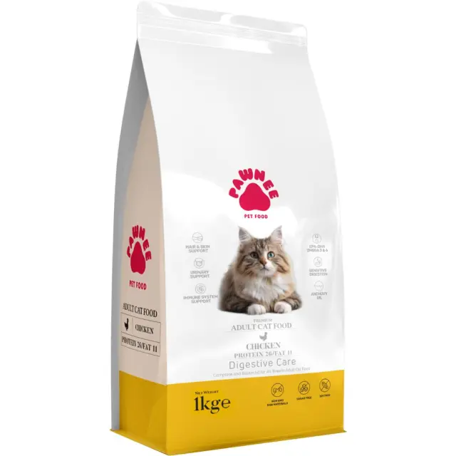 Pawnee Premium Adult Cat Chicken 1kg