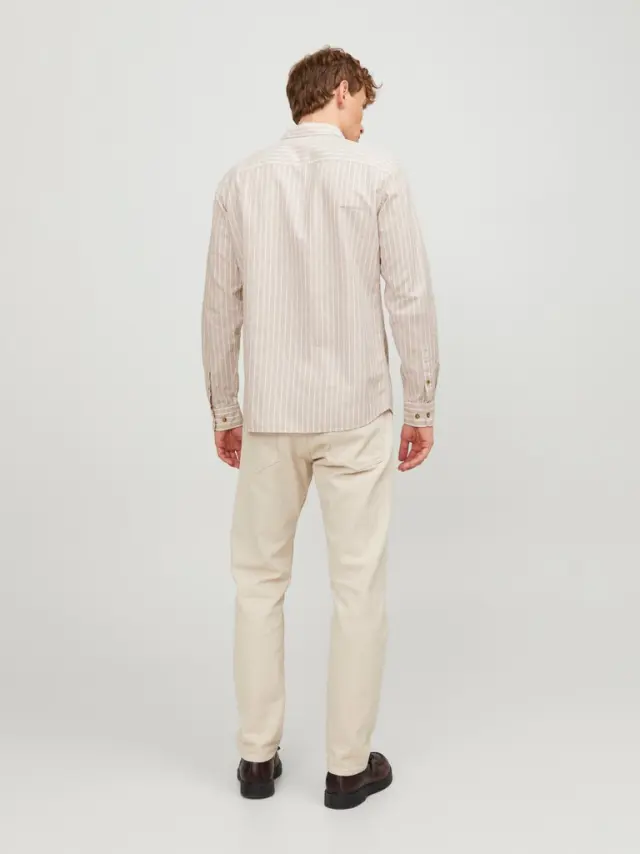 JJESUMMER SHIRT L/S S23 SN Crockery