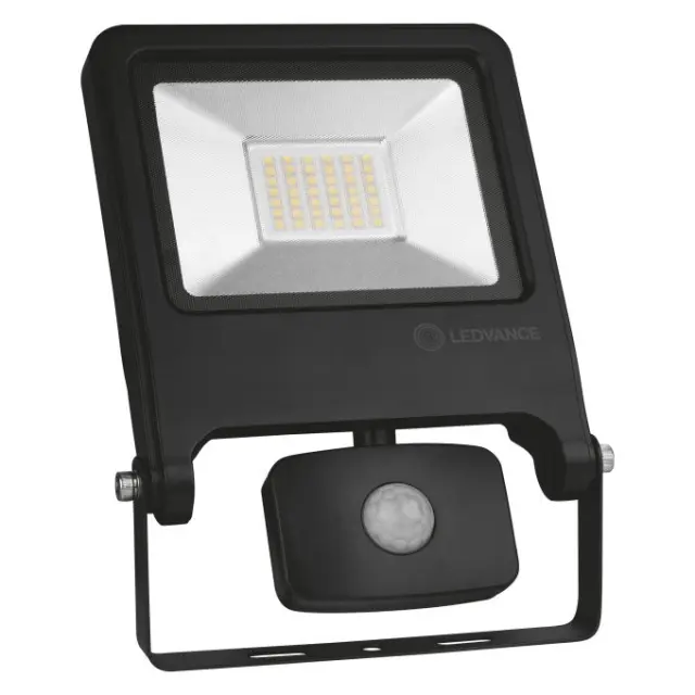 Προβολέας FLOODLIGHT VALUE SENSOR 30W 4000K IP44 Μαύρος OSRAM LEDVANCE