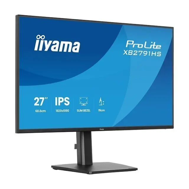 iiyama ProLite XB2791HS-B1 computer monitor 68.6 cm (27") 1920 x 1080 pixels Full HD LED Black 3