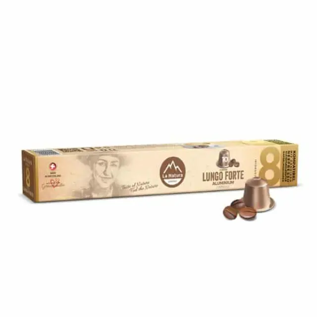 La Natura Lifestyle Lungo Forte Aluminium 10 τμχ | Nespresso