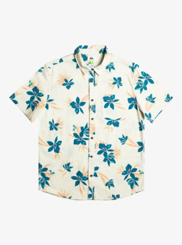 QUIKSILVER HOLIDAZED SS ΠΟΥΚΑΜΙΣΟ ΑΝΔΡΙΚΟ - WDW6 WHITE
