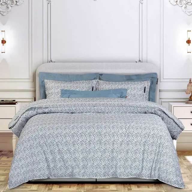 Greenwich Polo Club Παπλωματοθήκη Σετ Essential 2360 240x260, 50x70 King Size BLUE, WHITE