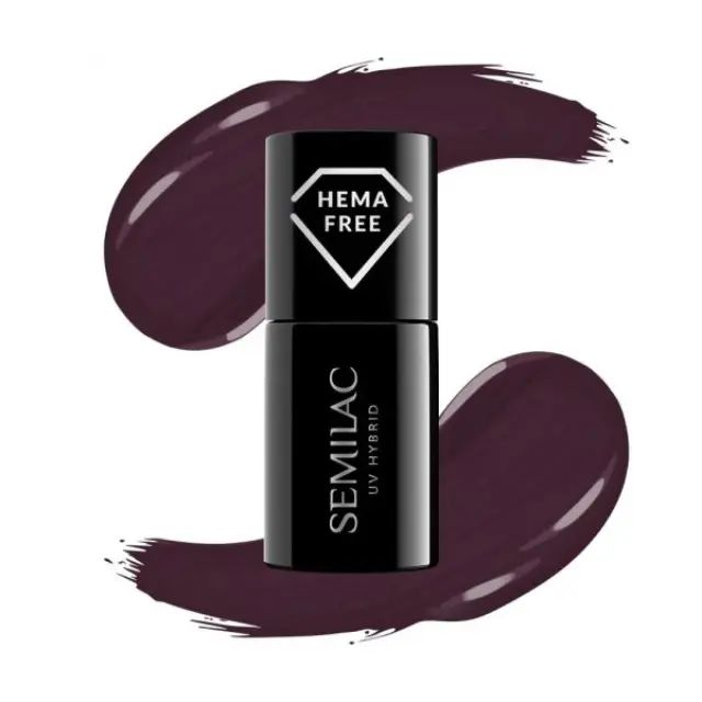 Semilac Ημιμόνιμο Βερνίκι 412 Earth Brown 7ml