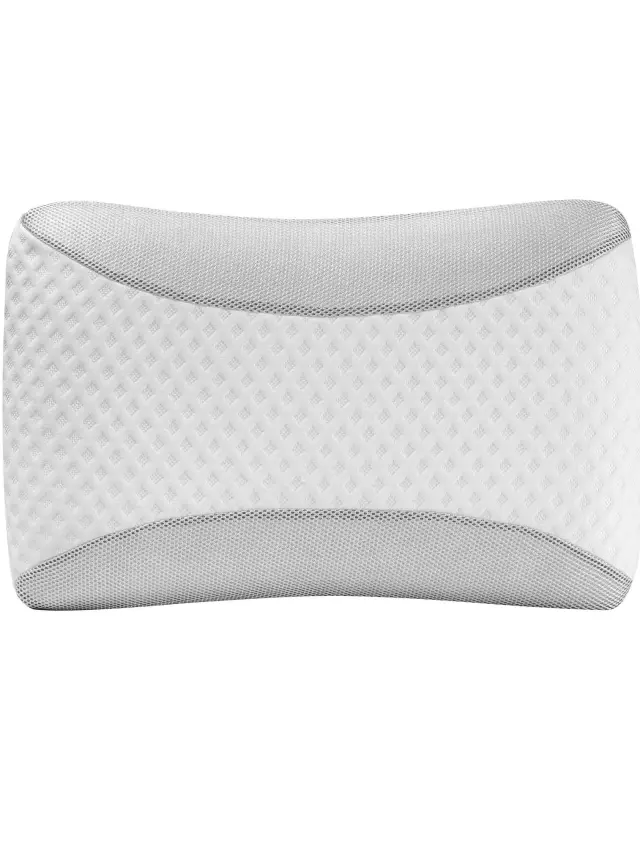 Μαξιλάρι Memory Foam MEMI GREY MADI Μαξιλάρι ύπνου: 60 x 40 + 12 εκ.