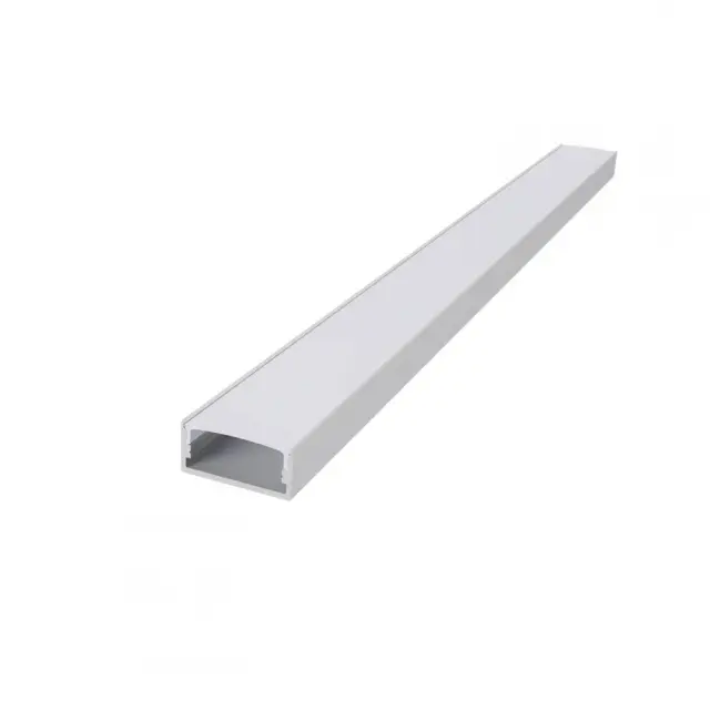 Aca Light NORM ΠΡΟΦΙΛ ΑΛΟΥΜΙΝΙΟΥ ΛΕΥΚΟ ΜΕ ΟΠΑΛ ΚΑΛΛΥΜΑ 2m/pc