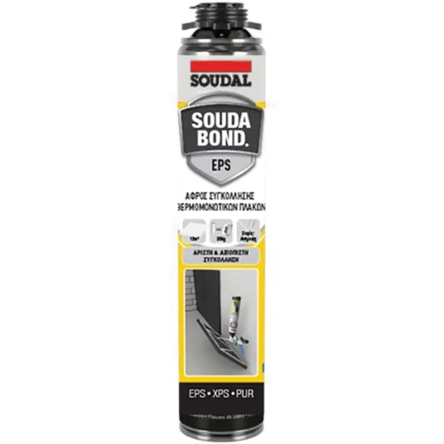 SOUDAL Soudabond EPS Αφρός PU Συγκόλλησης Πολυστιρένης Πιστολιού 750ml