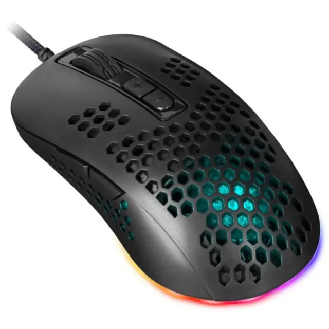 Gaming, optic, wired mouse DEFENDER GM-620L SHEPARD 12800dpi 7P RGB