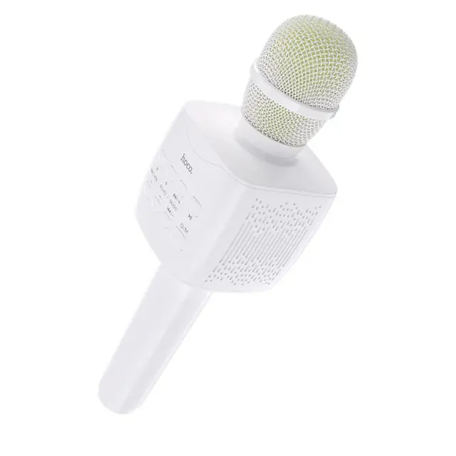 Ασύρματο Μικρόφωνο και Ηχείο Hoco BK5 Cantando V.5.0 Ασημί 5W με Λειτουργία Karaoke και Υποδοχή Micro SD Κάρτας 3
