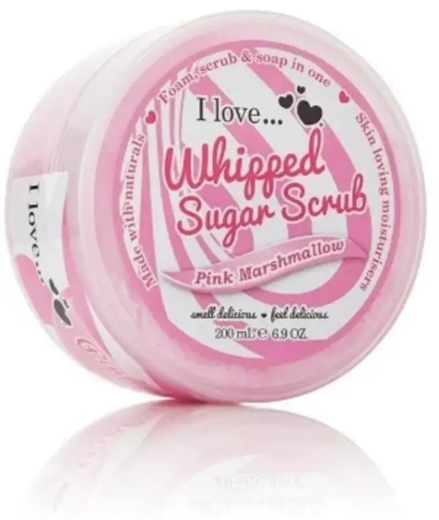 I Love Whipped Sugar Scrub Pink Marshmallow 200ml