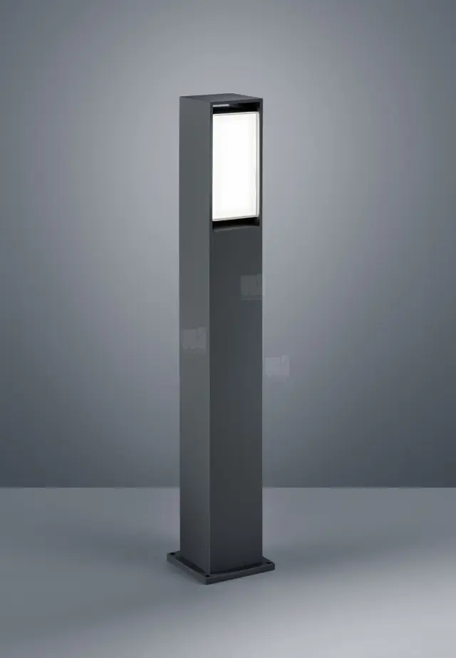 ISY Φωτιστικό Bollard Εξωτερικού Χώρου LED 13W Graphite IP54 Γραφίτης Σκούρο Γκρί 3