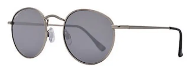 Zippo Eyewear Γυαλιά Ηλίου με Ασημί Μεταλλικό Σκελετό και Γκρι Φακό OB130-22 1τμχ