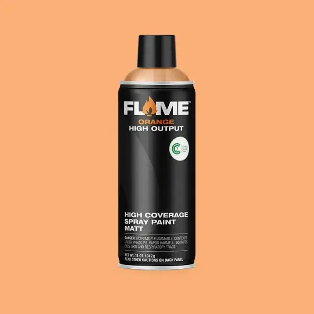 Flame Orange Spray Paint 400ml FO-200 Peach