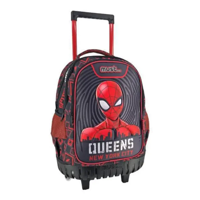 Must Σχολική Τσάντα Τρόλεϊ Δημοτικού Spiderman Queens Of New York City (000508117)