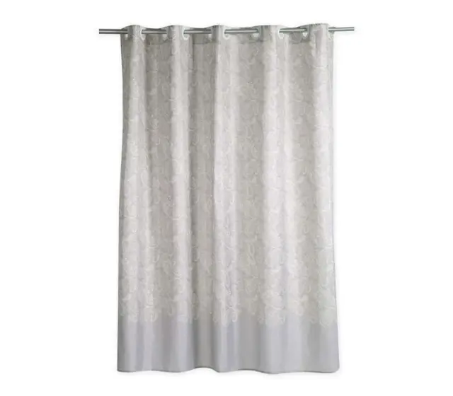 ΚΟΥΡΤΙΝΑ ΜΠΑΝΙΟΥ ΠΟΛ.LEDICIA 180X200 GREY - NEF NEF