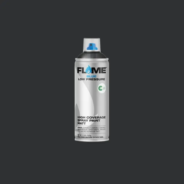 Flame Blue Spray Paint 400ml FB-846 Anthracite Grey Dark